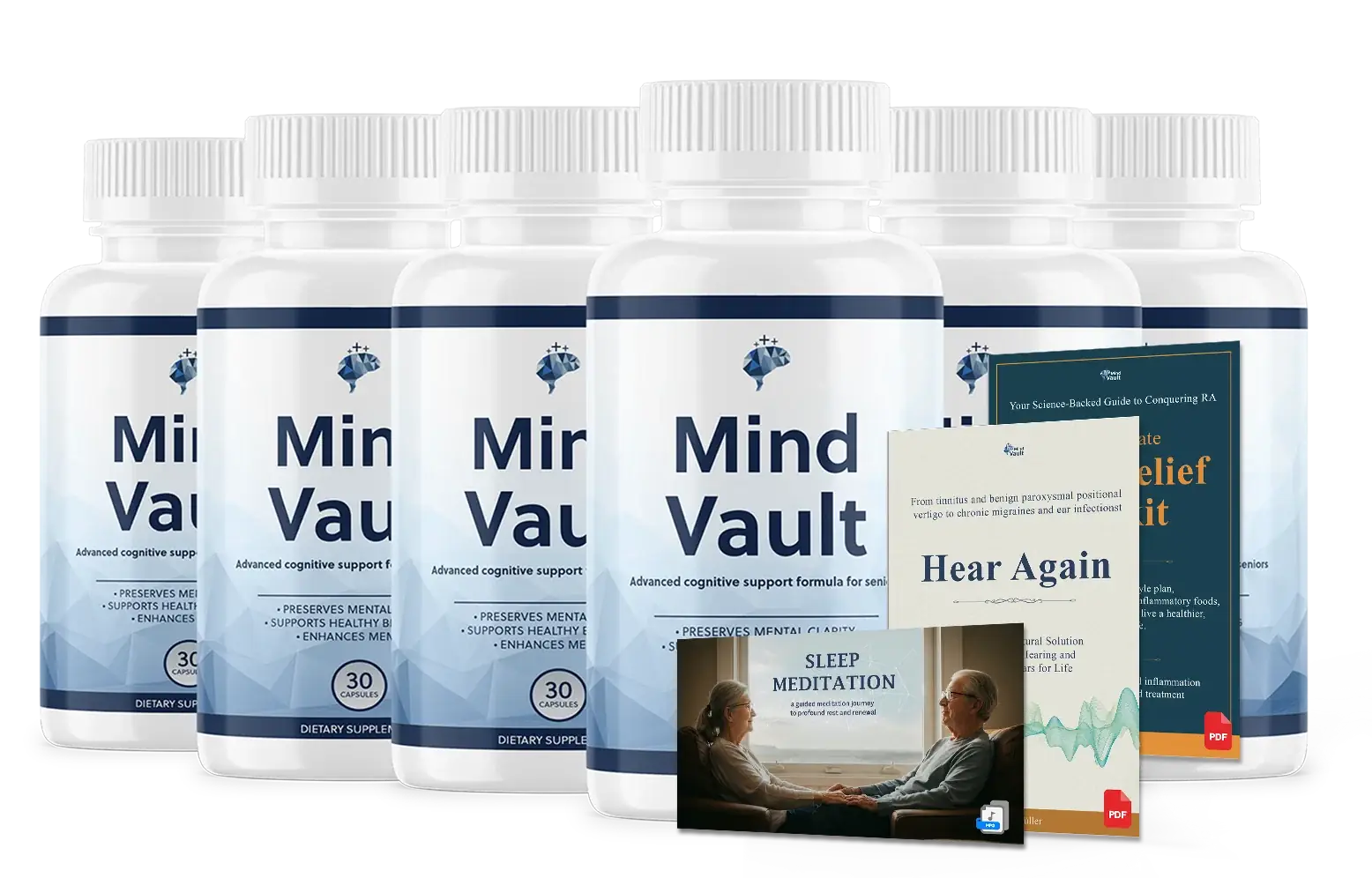 Best Value package of Mind Vault, 6 bottles