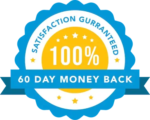 60-day money-back guarantee