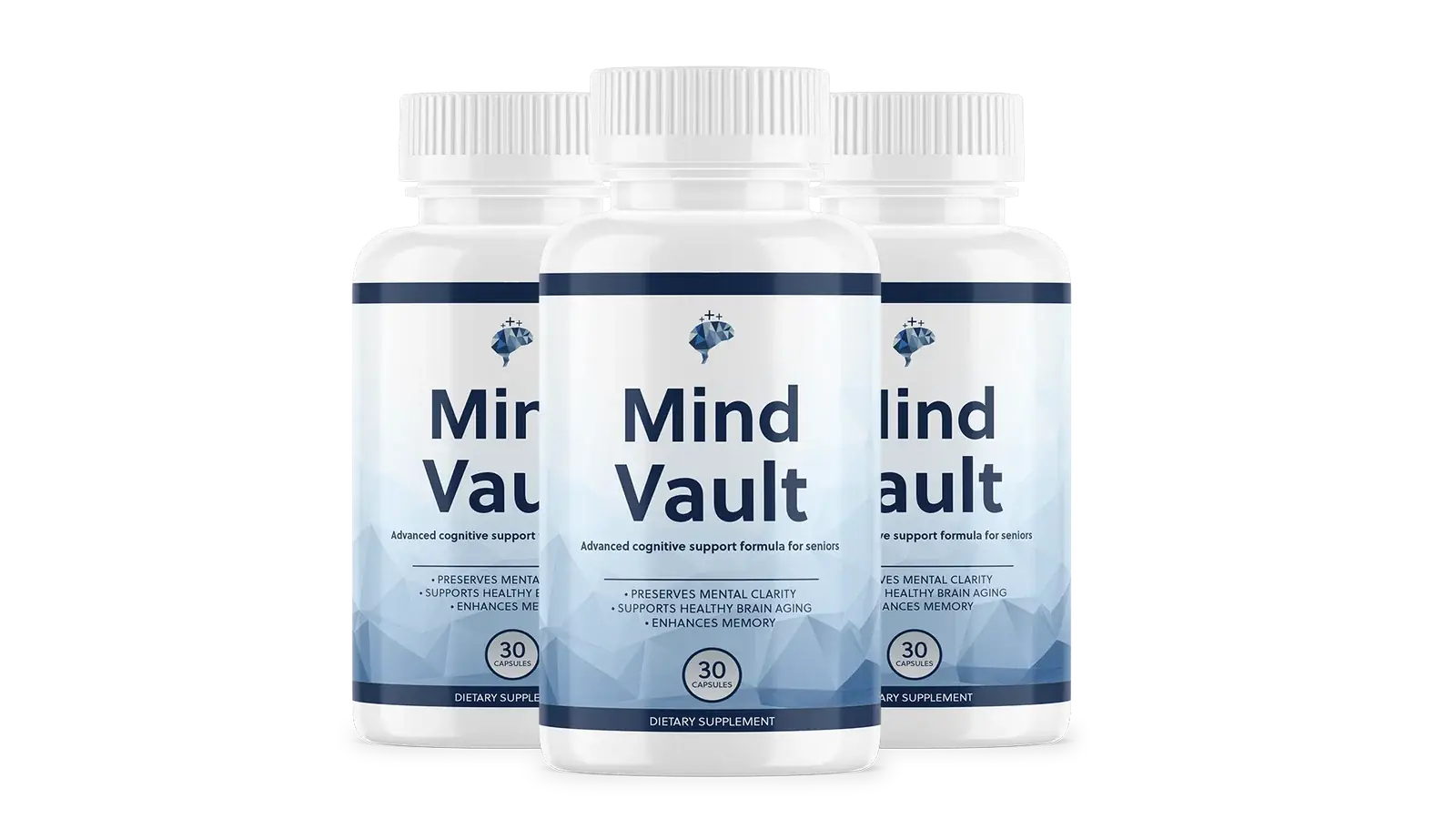 Mind Vault cognitive support supplement bottle